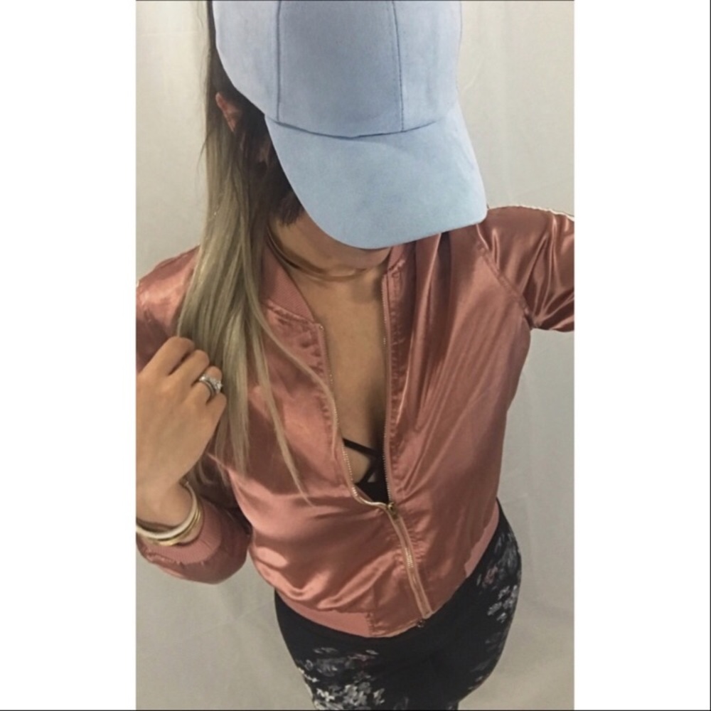 Faux Suede Baseball Cap